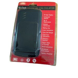 LeWorld 10 Digit Financial Calculator New Package Has been opened